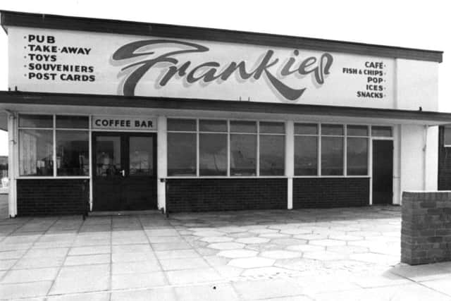Frankies cafe on the seafront at South Shields.
