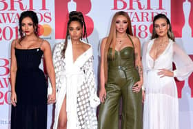 Little Mix at the Brit Awards. Picture: PA.