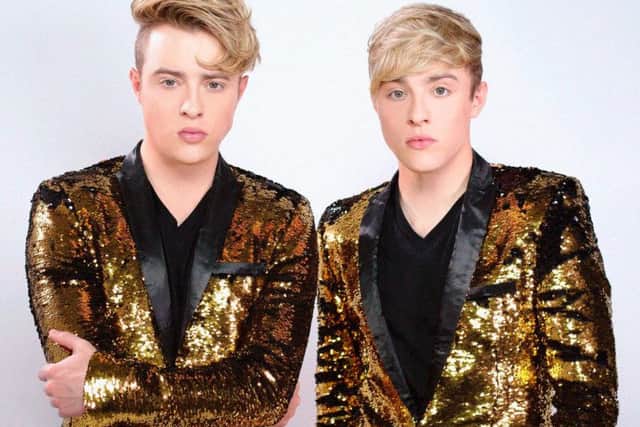 Jedward will be switching on the Christmas lights in South Shields