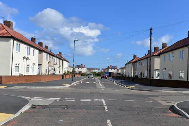 The street in South Shields where Mr Wilson was shot.