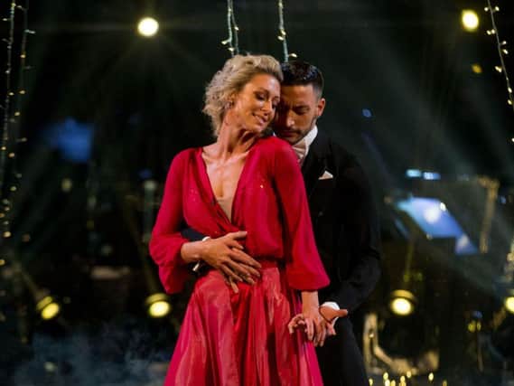 Faye and Giovanni. Picture credit: Guy Levy/BBC/PA Wire