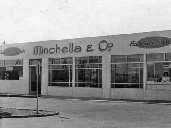 Minchella & Co ice cream parlour.