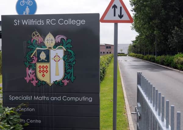 St Wilfrid's RC College.