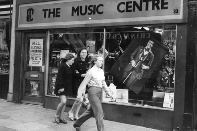 The Music Centre, in Frederick Street, pictured in August 1972. What are your memories?