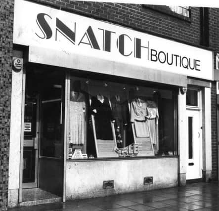 Snatch Boutique in 1989.