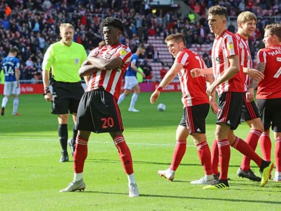 Sunderland striker Josh Maja