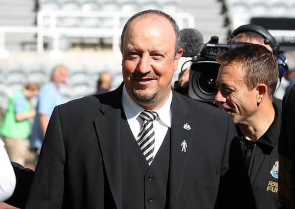 Rafa Benitez has addressed Newcastle's interest in Javier Hernandez