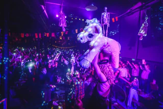 Unicorns are just one of the more off the wall prizes at Bongo's Bingo