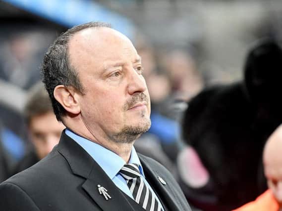 Newcastle United manager Rafa Benitez must do without FOUR of his first team squad against Everton tomorrow.