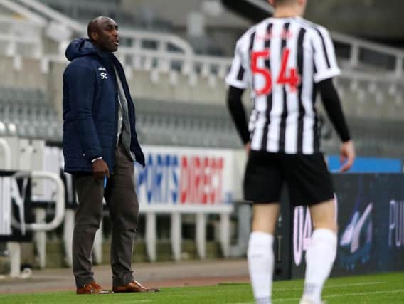 Sol Campbell made his managerial bow for Macclesfield Town last night as they 5-3 on penalties to Newcastle United U23s