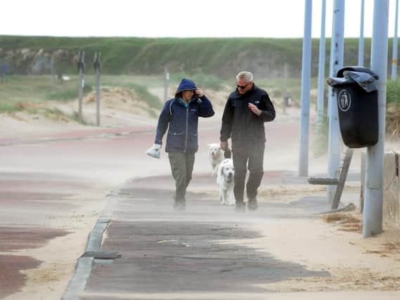 Strong winds are set to hit South Tyneside on Friday