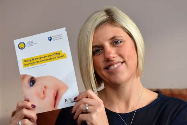 Leaflets and posters raising awareness of Group B Strep will be available in Sunderland and South Tyneside following Sarah Fletcher's request to their hospitals.