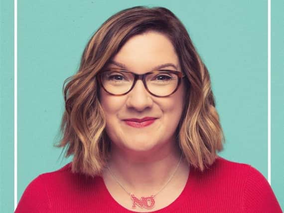 Sarah Millican has spoken of how the Samaritans helped her after the break up of her first marriage.