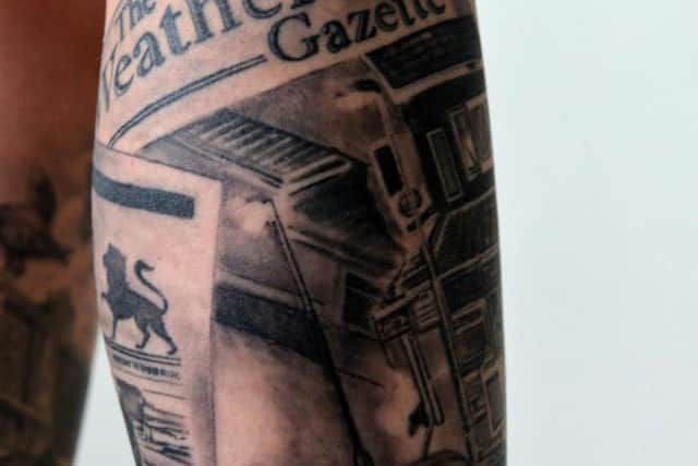 The Weatherfield Gazette's 2010 "Tram Terror" headline.