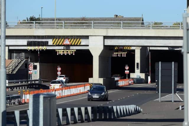 The tunnel entrance at South Shields.