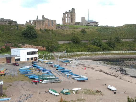 The area around Tynemouth Sailing Club is covered by the flood warning issued by the Environment Agency.