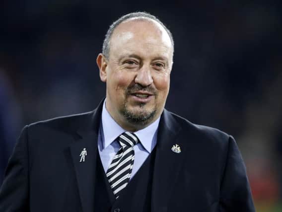 Newcastle United boss Rafa Benitez