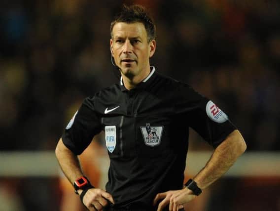Mark Clattenburg was born in Consett and is a Newcastle fan