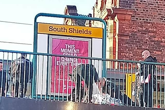 Ongoing incident at South Shields Metro station