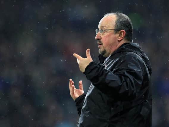 Newcastle manager Rafa Benitez.