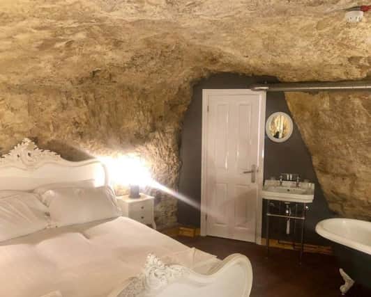 The unique room has attracted a huge amount of interest online. 
Photo by The Grotto.