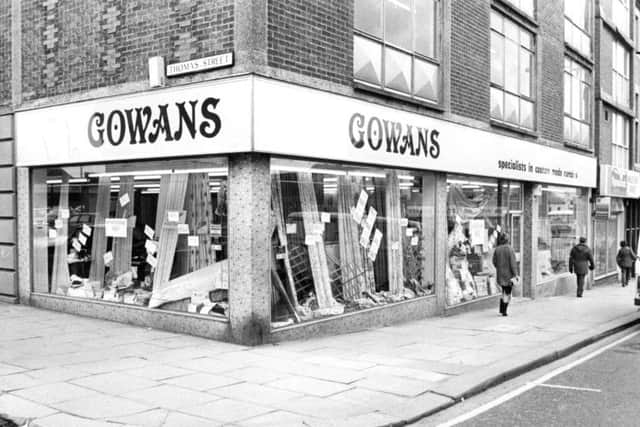 Gowans store in Fowler Street.