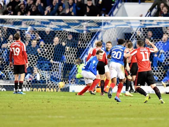 Portsmouth beat Sunderland AFC 3-1 at Fratton Park in League One.
