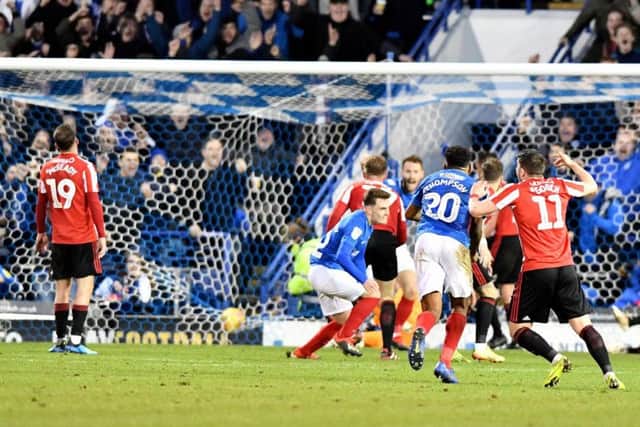 Portsmouth beat Sunderland AFC 3-1 at Fratton Park in League One.