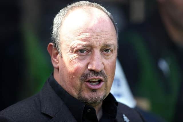Newcastle United manager Rafa Bentiez