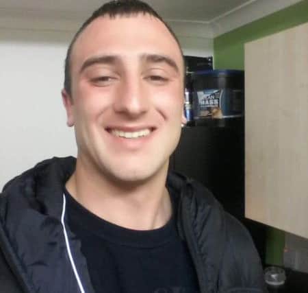 Stephen Foley was injured in a motorbike crash.