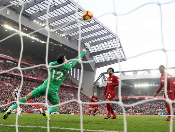 Martin Dubravka put in a solid performance for Newcastle at Liverpool