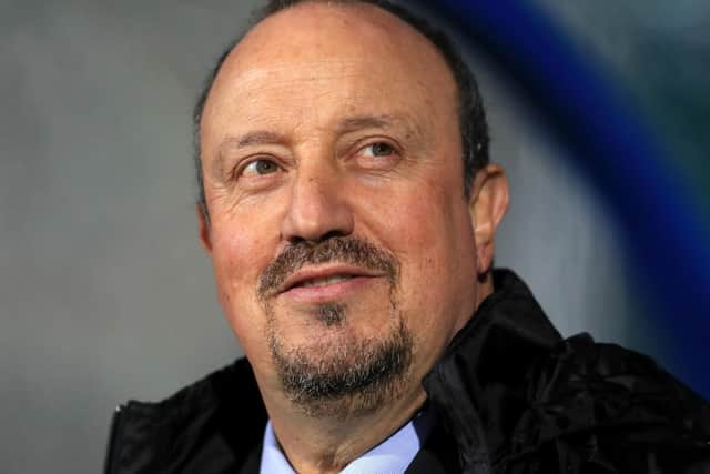 Newcastle United manager Rafa Benitez