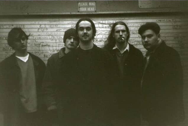 Crippling Jack, with Iain Cunningham on the far right of the picture taken by Gary Wilkinson in 1996.