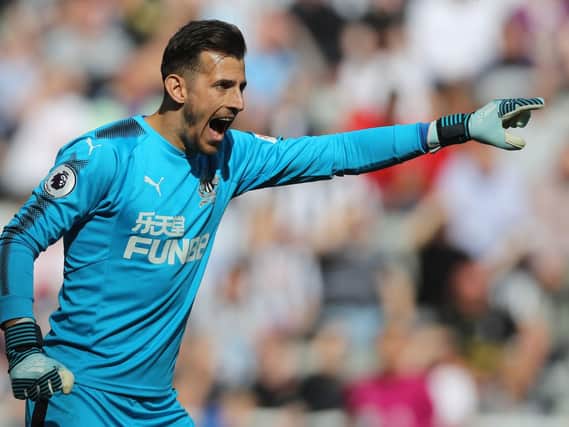 Newcastle United goalkeeper Martin Dubravka has been crowned theNorth East Football Writers Association Player of the Year for 2018.