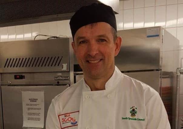 South Tyneside school chef Craig Wressell