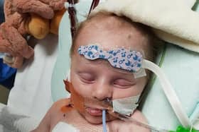 Carter Cookson urgently needs a heart transplant. 
Photo by Sarah Cookson.