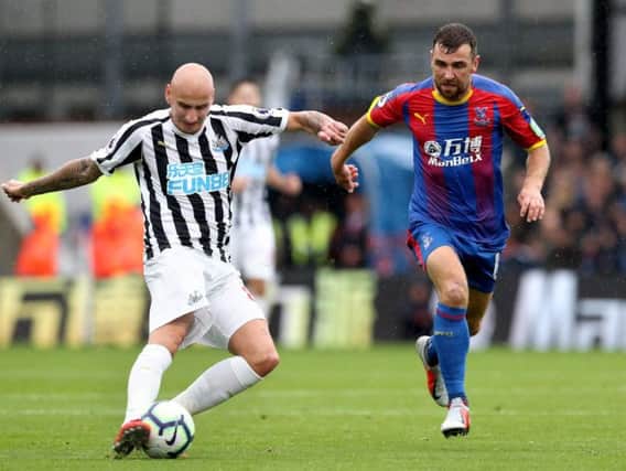 Newcastle's Jonjo Shelvey is a transfer target for West Ham.