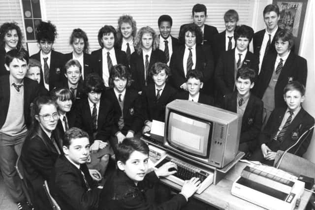 Back in 1989  pupils at a South Shields comprehensive took part in a live link-up with school children in France.