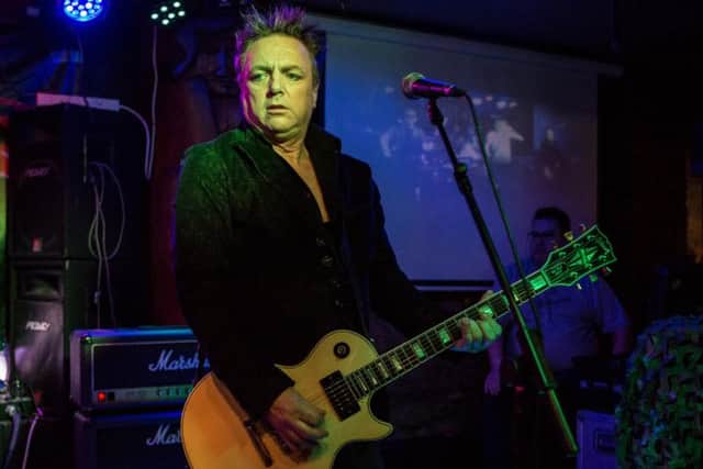 Gene Loves Jezebel guitarist James Stevenson performing at Trillians in Newcastle. Pic: Mick Burgess.