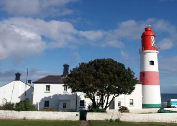 Souter Lighthouse and the cottages