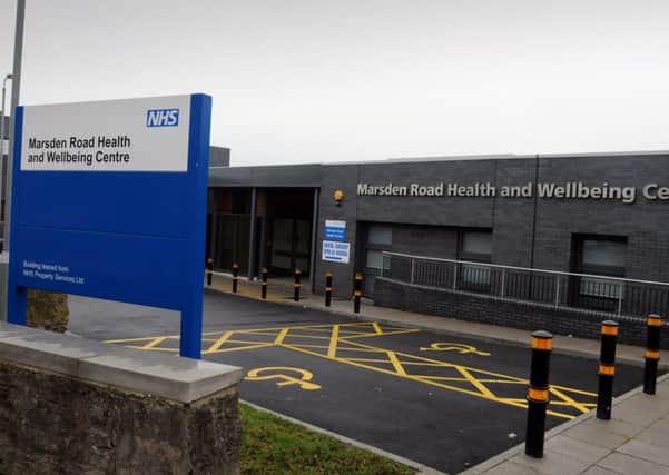 Marsden Road Health Centre is involved in the pilot scheme.