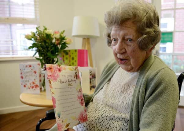 Lilly Burns has celebrated her 103rd birthday.