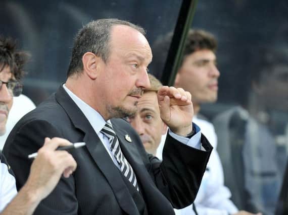 Rafa Benitez, Newcastle United manager.