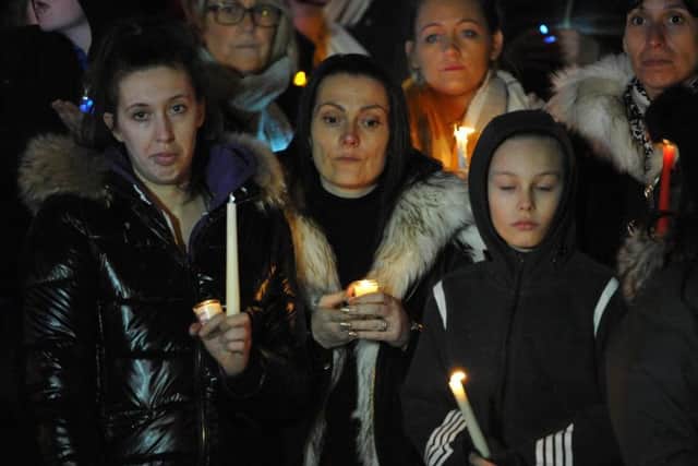 The Charlie Cookson Foundation said it was overwhelmed by the support shown at the vigil.