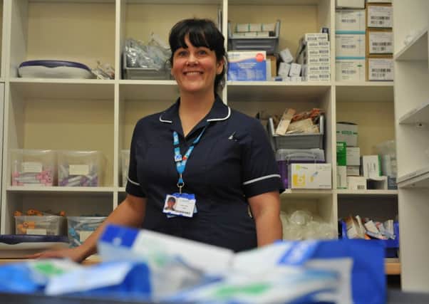 Deputy Ward Manager Ruth Linney, at South Tyneside District Hospital.