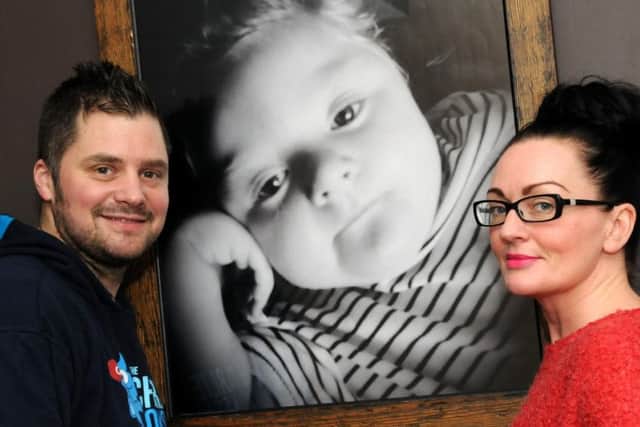 Sarah and Chris Cookson set up a charity in memory of their son Charlie.