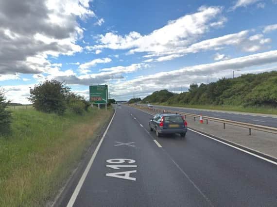The A19 northbound in Sunderland. Copyright Google Maps.