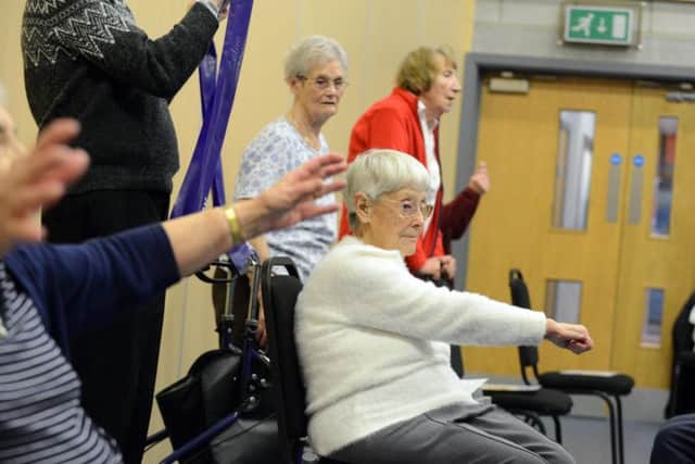 Staying Active in South Tyneside over 50s group.