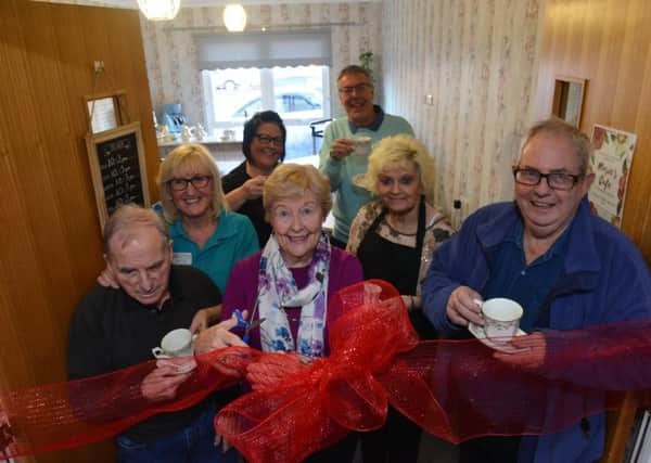 Roseway House Care Home's new Maisie's Cafe, opened by Maisie Spoor's daughterr Iris Owen