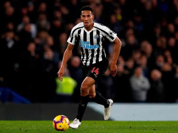 Newcastle midfielder Isaac Hayden played the full 90 minutes against Watford in the FA Cup.